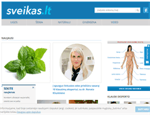 Tablet Screenshot of gyvunai.sveikas.lt